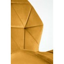 Стул HALMAR K453 горчичный/черный